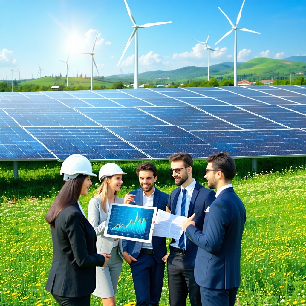 Community solar garden